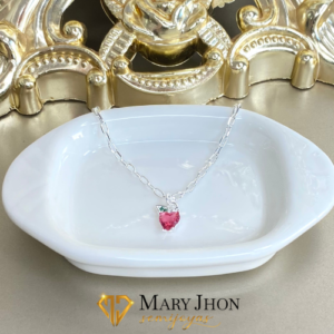 Pulsera Infantil Manzana Plata