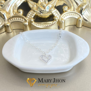 Pulsera Cartier Corazón Plata