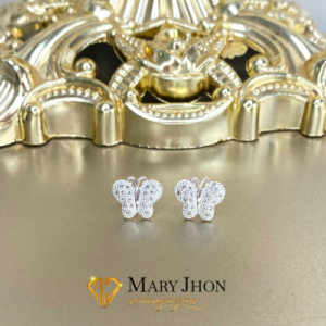 Aro Mariposa Plata