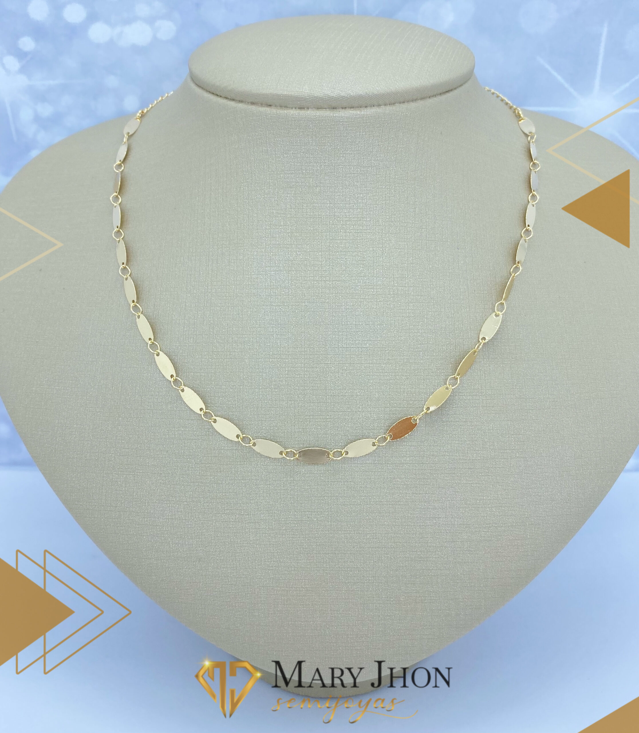 CHOKER DORADA