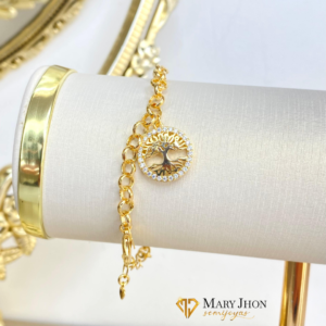 Pulsera Árbol de la vida en Cristal