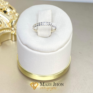 Anillo Liso Doble Plata