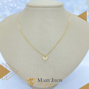 Cadena Mariposa Zirconias