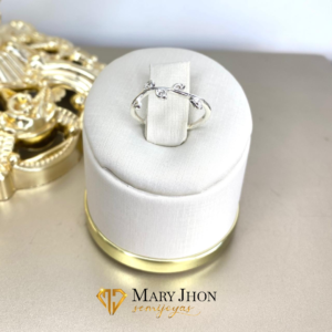 Anillo Flores Plata
