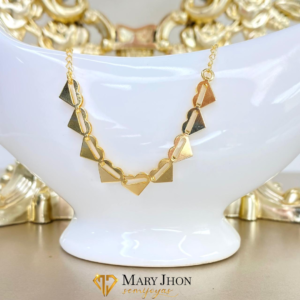 Tobillera Corazones Dorados