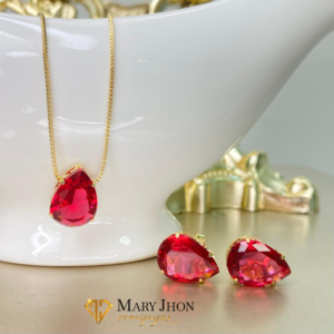 Conjunto Gota Rubí