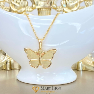Cadena Mariposa Dorada