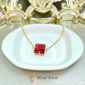 Pulsera Cristal Rubí