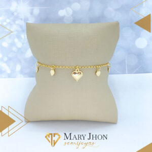 PULSERA 5 CORAZONES