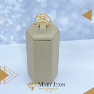 ANILLO FLORES DORADO