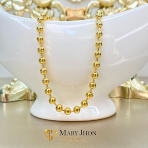 Pulsera Pelotitas G  Doradas