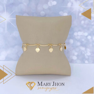 PULSERA CORAZON LISA