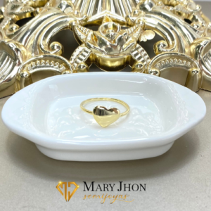 Anillo Corazón Dorado