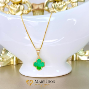 Cadena Trébol Verde
