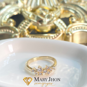 Anillo Infantil Micro Zirconias