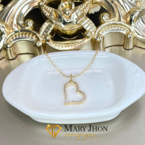 Cadena Lisa Corazón