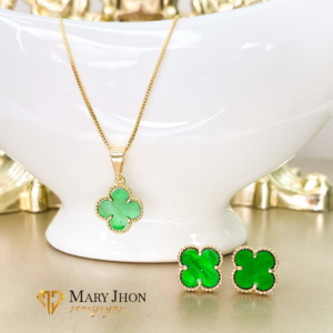 Conjunto Trébol Verde
