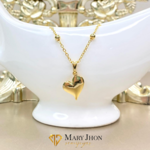 Cadena Pelotitas Corazon