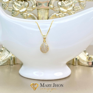 Cadena Gota Cristal