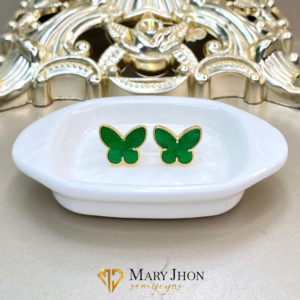 Aro Mariposa Esmeralda