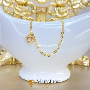 Pulsera Corazón Microzirconias