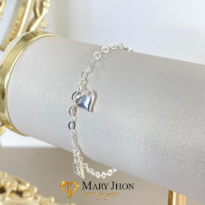 Pulsera 3 dijes Plata