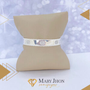 BRACELETE DUCHA PLATA