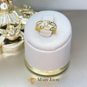 Anillo Triplo Dorado