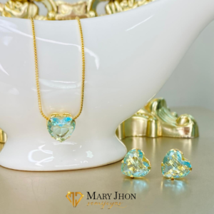 Conjunto Corazón Celeste