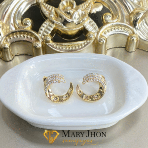 Aro Tachonado Dorado