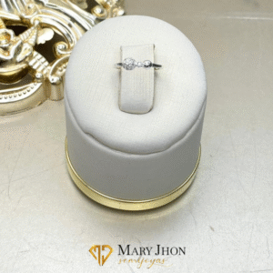Anillo Puntos Infantil Plata