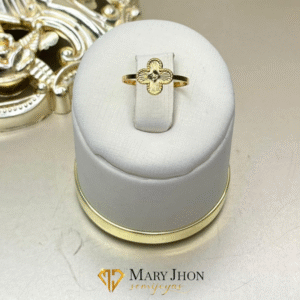 Anillo Trébol Dorado