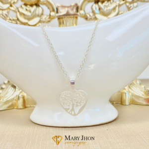 Cadena Corazon 45CM mas 3 De Extensor OroBlanco