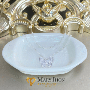 Pulsera Portuguesa Mariposa Plata