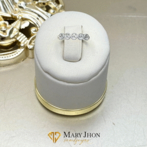 Anillo Flores Plata