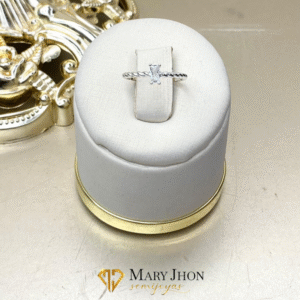 Anillo Cuadrado Plata