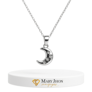 Cadena Luna Plata