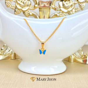 Cadena Infantil Mariposa Celeste