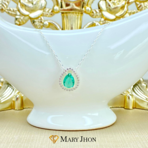 Cadena Gota Aqua OroBlanco