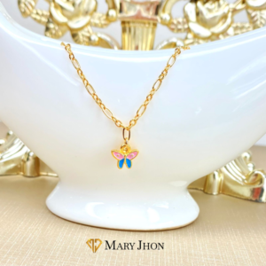 Pulsera Infantil Mariposa En Colores