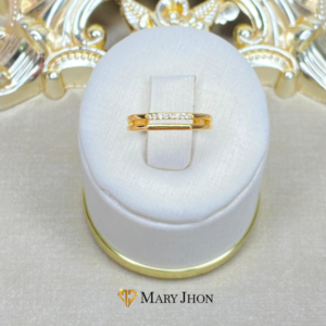 Anillo Doble En Zirconias