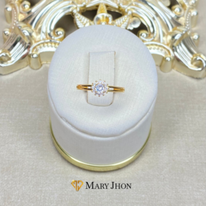 Anillo Flor Cristal