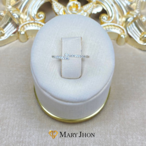 Anillo Tachonado OroBlanco