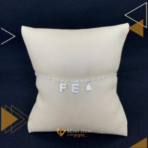 PULSERA PLATA P. Fê