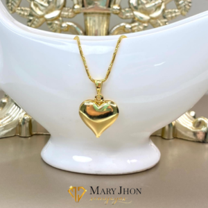 Cadena Corazon Liso