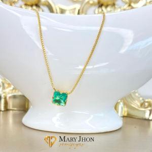 Cadena Punto Menta Cuadrado