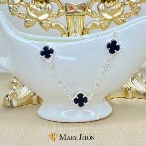 Pulsera Trébol OroBlanco