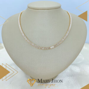 CHOKER ZIRCONEA DORADA