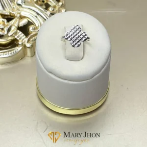 Anillo Trébol Plata