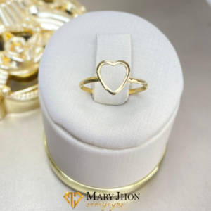 Anillo Corazón Liso